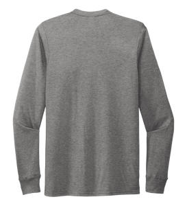 StepChange Unisex Crew Neck Long Sleeve T-shirt in Oyster Grey