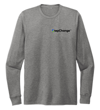 Load image into Gallery viewer, Colin Thompson, Snook, Crew Neck Long Sleeve T-Shirt in Oyster Grey