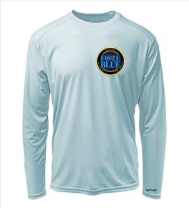 FORCE BLUE 100 YARDS OF HOPE Performance Shirt in Cloud Blue
