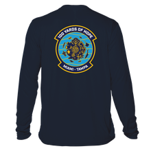 Load image into Gallery viewer, FORCE BLUE 100 YARDS OF HOPE Performance Shirt in Deep Sea Blue