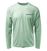 Load image into Gallery viewer, StepChange Performance Shirt in Sea Foam Green