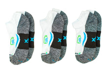 Load image into Gallery viewer, Ankle Sock 3-Pair Bundle in Whitecaps *Buy2PairGet1Free Bundle*
