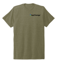 Load image into Gallery viewer, StepChange Unisex Crew Neck T-shirt in Earthy Green