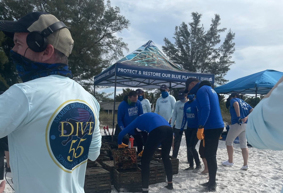 Amazing support for FORCE BLUE's DIVE 55 from the NFL, Tampa Bay Super Bowl LV Host Committee and Pepsi