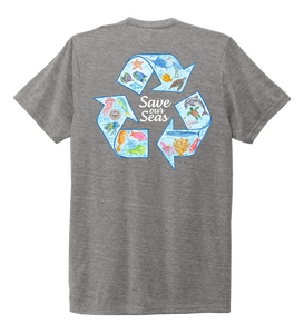 Lauren Gilliam, Recycle, Unisex Crew Neck T-shirt in Oyster Grey