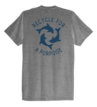 Load image into Gallery viewer, StepChange, Porpoise, Unisex Crew Neck T-shirt in Oyster Grey