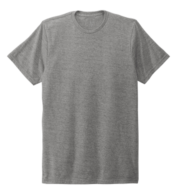 Unisex Crew Neck T-shirt in Oyster Grey