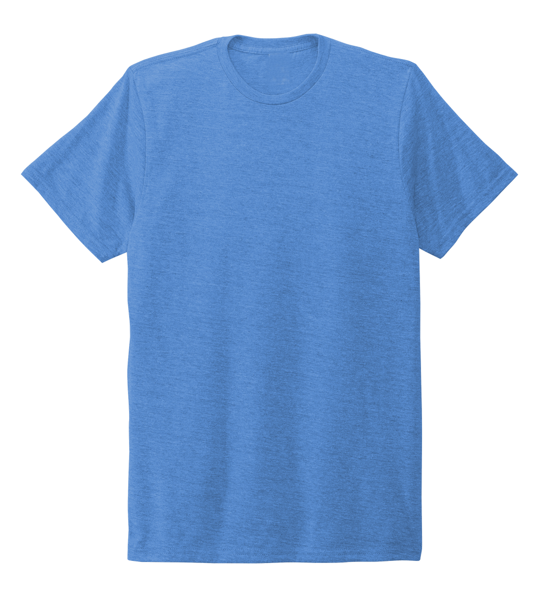 Unisex Crew Neck T-shirt in Sky Blue
