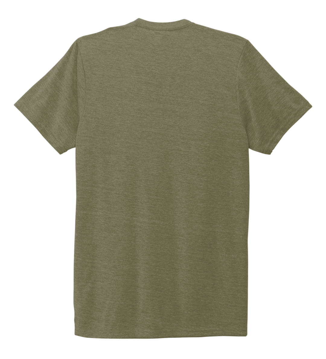 Crew Neck T-shirt in Earthy Green