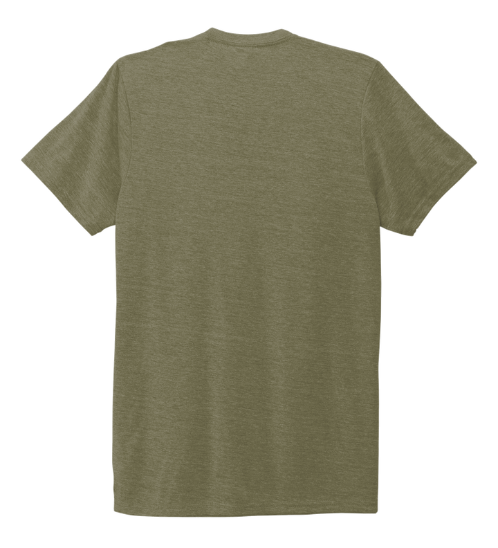 Crew Neck T-shirt in Earthy Green
