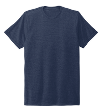 Load image into Gallery viewer, Unisex Crew Neck T-shirt in Deep Sea Blue