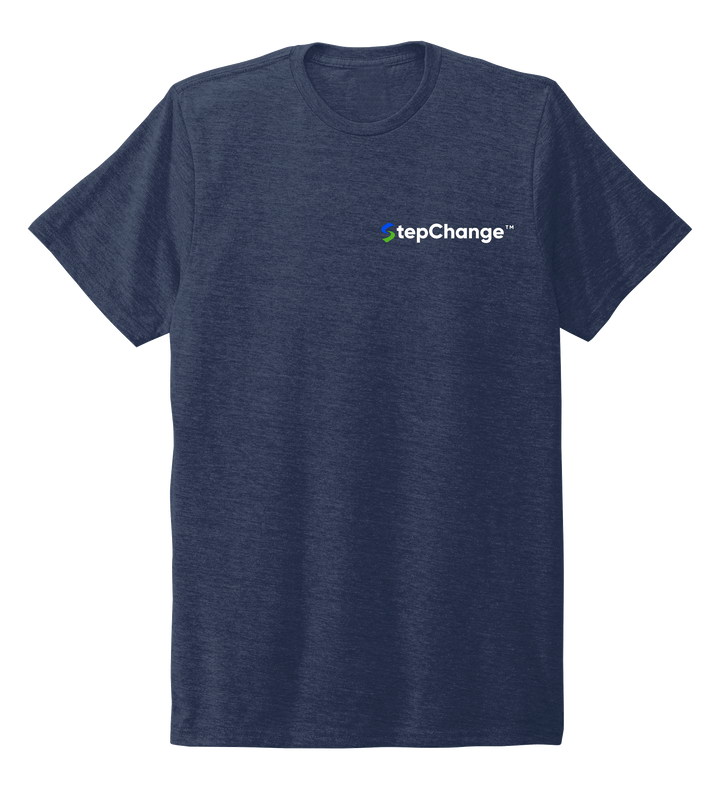 Crew Neck T-shirt in Deep Sea Blue