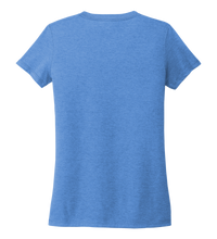 Load image into Gallery viewer, Ocean Habitats - Women&#39;s V-neck T-shirt in Sky Blue
