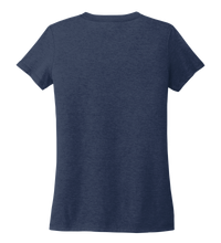 Load image into Gallery viewer, StepChange Women&#39;s V-neck T-shirt in Deep Sea Blue