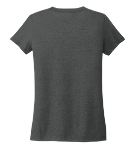 StepChange Women's V-neck T-shirt in Slate Black