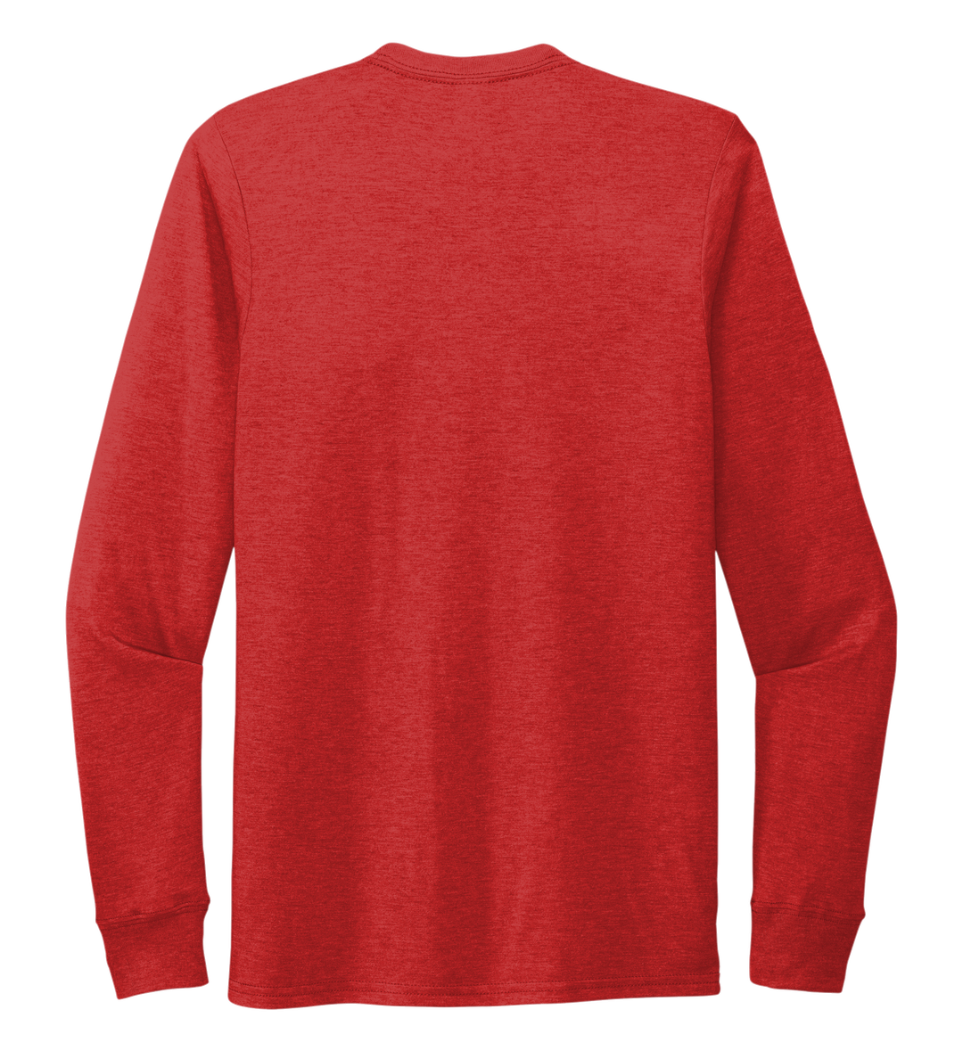 Crew Neck Long Sleeve T-shirt in Bravo Red
