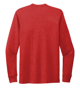 StepChange Unisex Crew Neck Long Sleeve T-shirt in Bravo Red