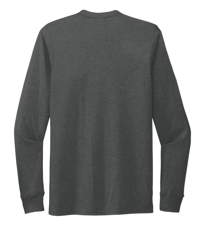 Crew Neck Long Sleeve T-shirt Slate Black