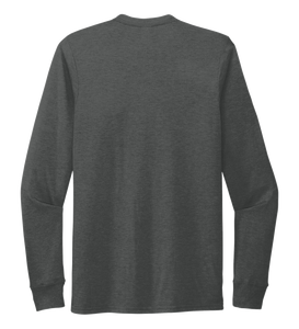 StepChange Unisex Crew Neck Long Sleeve T-shirt Slate Black