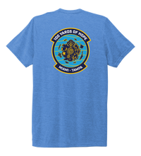 Load image into Gallery viewer, FORCE BLUE 100 YARDS OF HOPE Unisex Crew Neck T-shirt in Sky Blue