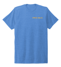 Load image into Gallery viewer, FORCE BLUE 100 YARDS OF HOPE Unisex Crew Neck T-shirt in Sky Blue