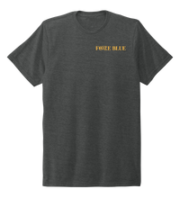Load image into Gallery viewer, FORCE BLUE 100 YARDS OF HOPE Unisex Crew Neck T-shirt in Slate Black