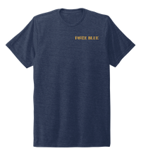 Load image into Gallery viewer, FORCE BLUE 100 YARDS OF HOPE Unisex Crew Neck T-shirt in Deep Sea Blue