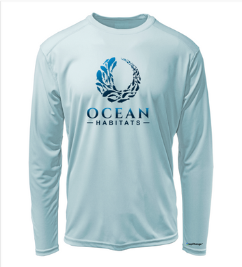 Ocean Habitats Shirt in Cloud Blue