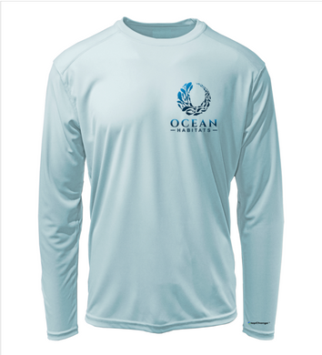 Ocean Habitats Shirt in Cloud Blue