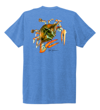 Load image into Gallery viewer, Ronnie Reasonover, The Crab, Crew Neck T-Shirt in Sky Blue