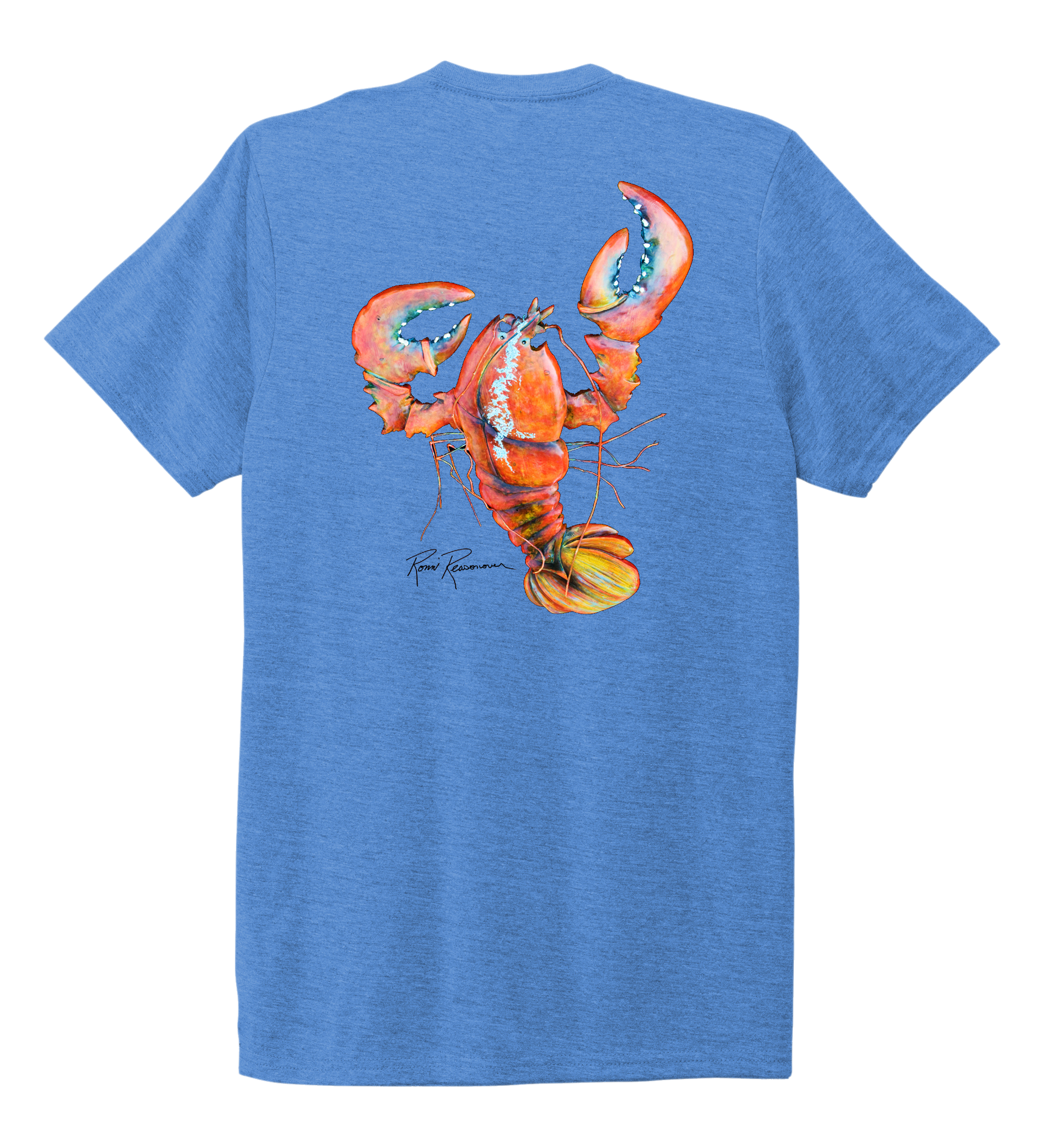 Blue store lobster shirt