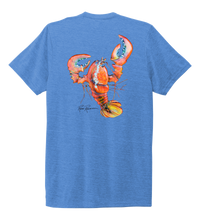 Load image into Gallery viewer, Ronnie Reasonover, The Lobster, Crew Neck T-Shirt in Sky Blue