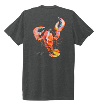 Load image into Gallery viewer, Ronnie Reasonover, The Lobster, Crew Neck T-Shirt in Slate Black