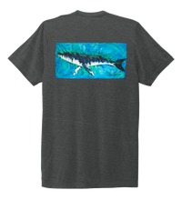 Load image into Gallery viewer, Ronnie Reasonover, The Whale, Crew Neck T-Shirt in Slate Black