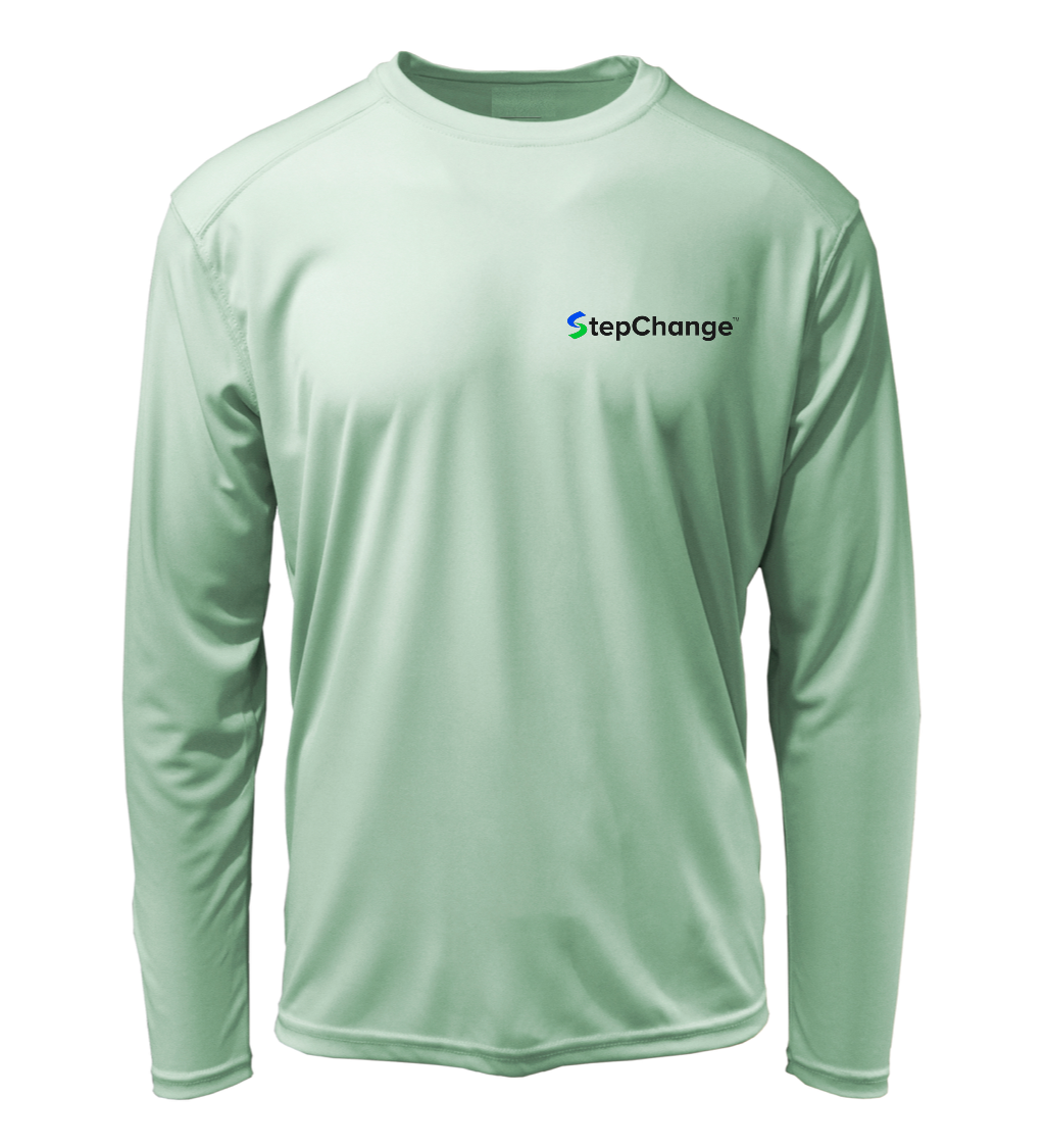 StepChange Performance Shirt in Sea Foam Green