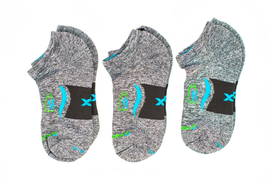 Ankle Sock 3-Pair Bundle in Oyster Grey *Buy2PairGet1Free Bundle*
