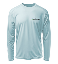 Load image into Gallery viewer, Colin Thompson, Snook, Performance Long Sleeve Shirt in Cloud Blue