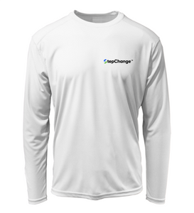 Colin Thompson, Snook, Performance Long Sleeve Shirt in Marine White
