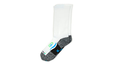 Cushion Crew Sock in Whitecaps